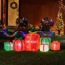 Load image into Gallery viewer, 8 ft Length Lighted Inflatable Gift Boxes Décor
