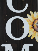 Load image into Gallery viewer, 42&quot;H Fall Lighted Wooden &quot;WELCOME&quot; Porch Board Sign
