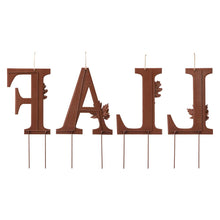 Load image into Gallery viewer, 24&quot;H Metal &quot;FALL&quot; Yard Stake or Wall Décor or Standing Decor (Three Functions)
