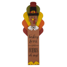 Load image into Gallery viewer, 40.00“H Thanksgiving Wooden Turkey Porch Decor
