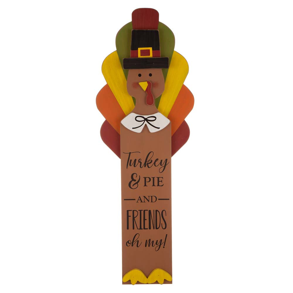 40.00“H Thanksgiving Wooden Turkey Porch Decor