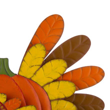 Load image into Gallery viewer, 30.00&quot;H Thanksgiving Metal Turkey Yard Stake/Hanging Wall Decor (Two Function)
