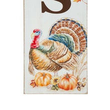 Load image into Gallery viewer, 42&quot;H Thanksgiving Wooden &quot;Give THANKS&quot; Porch Sign Board
