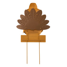 Load image into Gallery viewer, 30&quot;H Thanksgiving Metal Turkey Yard Stake/Hanging Wall Décor (Two Functions)
