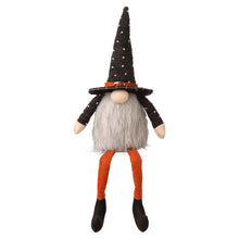 Load image into Gallery viewer, 20&quot;H Halloween Fabric Gnome Sitter Decor
