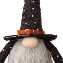 Load image into Gallery viewer, 20&quot;H Halloween Fabric Gnome Sitter Decor
