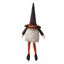 Load image into Gallery viewer, 20&quot;H Halloween Fabric Gnome Sitter Decor
