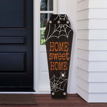 Load image into Gallery viewer, 42&quot;H Halloween Wooden Coffin Porch Leaning Decor
