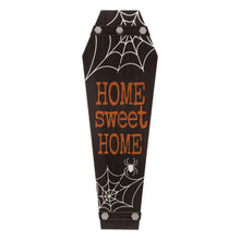 Load image into Gallery viewer, 42&quot;H Halloween Wooden Coffin Porch Leaning Decor
