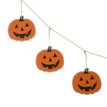 Load image into Gallery viewer, 72&quot;L Halloween Metal Pumpkins Garland
