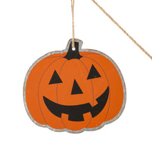 Load image into Gallery viewer, 72&quot;L Halloween Metal Pumpkins Garland
