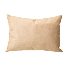 Load image into Gallery viewer, 18&quot;L Faux Burlap HAPPY HALLOWEEN Pumpkin Pillow
