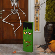 Load image into Gallery viewer, 30&quot;H Lighted Wooden Frankenstein Porch Decor
