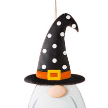 Load image into Gallery viewer, 36&quot;H Halloween Metal Gnome Yard Stake or Hanging Decor (Two Functions)
