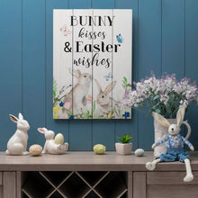 Load image into Gallery viewer, 18&quot;H Easter Wooden Bunny Wall Decor
