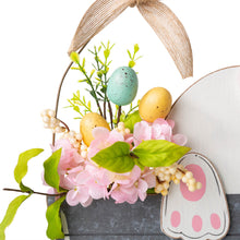 Load image into Gallery viewer, 18&quot;H Easter Wooden Bunny Eggs Wall Décor
