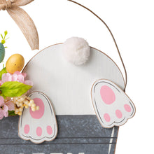 Load image into Gallery viewer, 18&quot;H Easter Wooden Bunny Eggs Wall Décor
