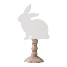 Load image into Gallery viewer, Easter Wooden Bunny Table Décor, Set of 2
