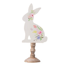 Load image into Gallery viewer, Easter Wooden Bunny Table Décor, Set of 2
