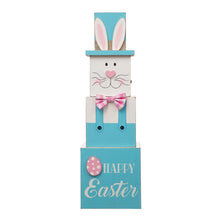 Load image into Gallery viewer, 24&quot;H Wooden Double Sided Easter And July Fourth Decor
