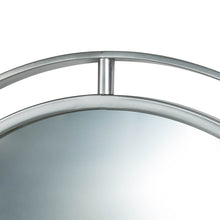 Load image into Gallery viewer, 24&quot;D Deluxe Silver Round Wall Mirror
