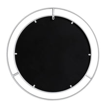 Load image into Gallery viewer, 28.00&quot;D Oversized Deluxe Silver Metal Round Wall Mirror
