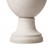 Load image into Gallery viewer, Eco-friendly Large Faux Ceramic Goblet Shaped Plastic Planters, Set of 2
