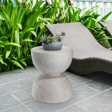 Load image into Gallery viewer, 17.75&quot;H MGO Faux Terrazzo Garden Stool, Plant Stand or Accent Table (Multi-functional)
