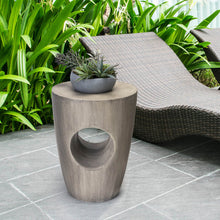 Load image into Gallery viewer, 18&quot;H MGO Faux Concrete Garden Stool, Plant Stand or Accent Table (Multi-functional)
