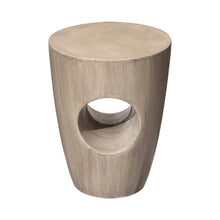 Load image into Gallery viewer, 18&quot;H MGO Faux Concrete Garden Stool, Plant Stand or Accent Table (Multi-functional)
