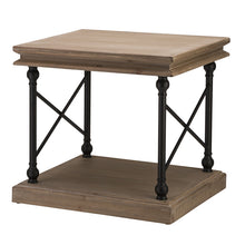 Load image into Gallery viewer, 23.00&quot;L French Vintage Antiqued finish Accent Table/Side Table
