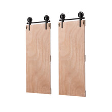 Load image into Gallery viewer, 35.25&quot;H Farmhouse Wooden Barn Door Wall Decor, Set of 2
