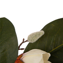 Load image into Gallery viewer, 24&quot;D Artificial Magnolia Wreath
