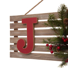 Load image into Gallery viewer, 29.90&quot;L Wooden &quot;JOY&quot; Hanging Sign Wall Decor
