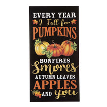 Load image into Gallery viewer, Double Sided Wooden Easel Porch Sign with One Changeable Sided Sign Board (Fall &amp; Christmas)
