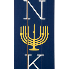 Load image into Gallery viewer, 42&quot;H &quot;Happy HANUKKAH&quot; Wooden Porch Sign Board
