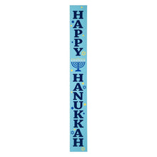 Load image into Gallery viewer, 60&quot;H &quot;HAPPY HANUKKAH&quot; Wooden Porch Sign Board
