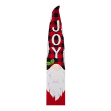 Load image into Gallery viewer, 42&quot;H Wooden Christmas Gnome &quot;JOY&quot; Porch Sign Board
