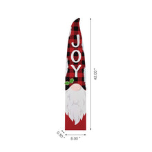 Load image into Gallery viewer, 42&quot;H Wooden Christmas Gnome &quot;JOY&quot; Porch Sign Board
