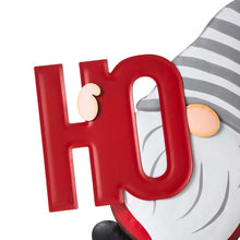 Load image into Gallery viewer, Metal &quot;HOHOHO&quot; Gnome Stake or Wall Décor (Two Functions)
