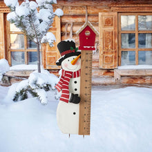 Load image into Gallery viewer, 40&quot;H Snowman Snow Gauge Yard Stake or Wall Décor (2 Functions)
