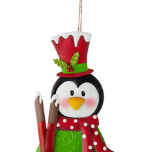 Load image into Gallery viewer, 36&quot;H Metal Penguin Yardstake or Standing Décor or Wall Décor (3 Functions)
