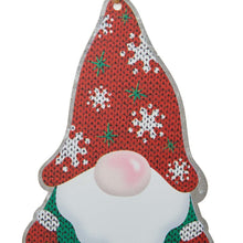 Load image into Gallery viewer, 72&quot;L Metal Christmas Gnome Garland
