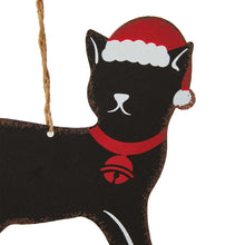 Load image into Gallery viewer, 2 pk 72&quot;L Metal Christmas Kitty Garland
