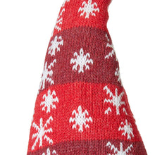 Load image into Gallery viewer, 28&quot;H Fabric Christmas Gnome Shelf Sitter with Dangling Legs
