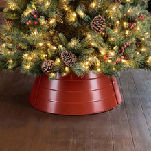 Load image into Gallery viewer, 26&quot;D Red Metal Tree Collar
