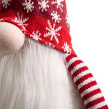 Load image into Gallery viewer, 24&quot;H Fabric Christmas Gnome Standing Décor
