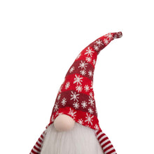 Load image into Gallery viewer, 24&quot;H Fabric Christmas Gnome Standing Décor
