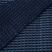 Load image into Gallery viewer, Indigo Acrylic Woven Throw
