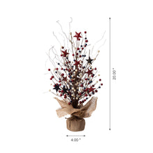 Load image into Gallery viewer, 20&quot;H Americana Berry Table Tree
